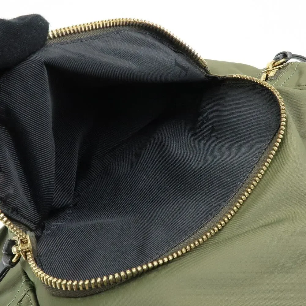 Burberry Nylon Backpack Khaki Green